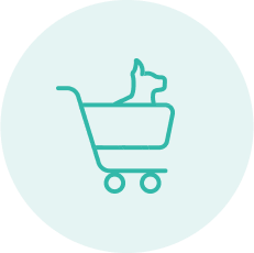 Shopping cart icon