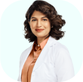 Veterinarian woman smiling