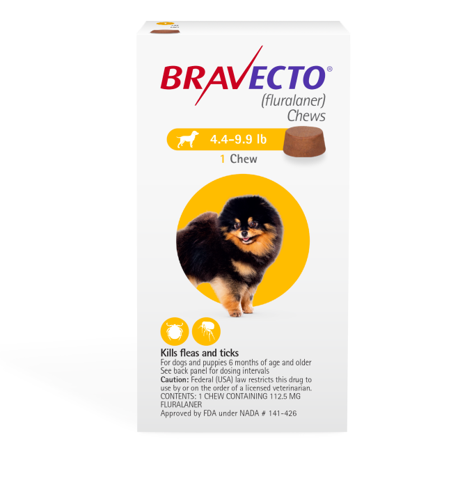 BRAVECTO Chews for toy-sized dogs