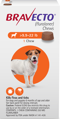 Bravecto chews for dogs best sale