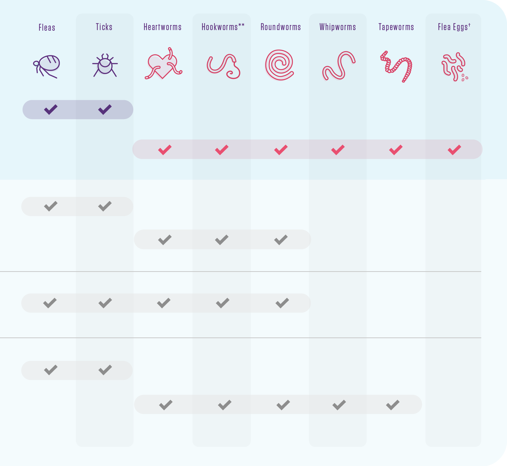 Comparison Chart Bugs